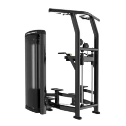 Station PRO pour dips et tractions assistées à charge guidée 100 kg Titanium strength - Usage commercial Genesis GS-S2
