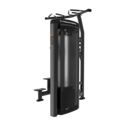 Station PRO pour dips et tractions assistées à charge guidée 100 kg Titanium strength - Usage commercial Genesis GS-S2
