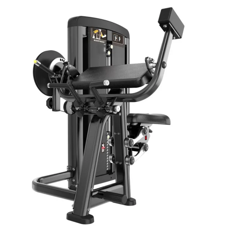 Station PRO Titanium pupitre à biceps dual triceps extension à charge guidée 100 kg pour salle de musculation - Genesis GS-S40