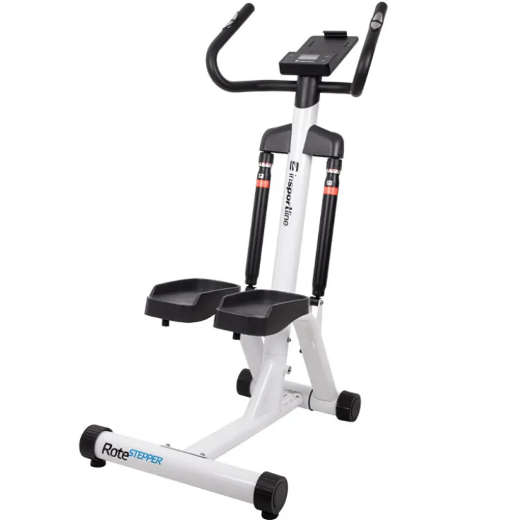 Stepper avec amortisseurs hydrauliques pour training sportif en home gym - 12 niveau de résistance sur chaque pédales