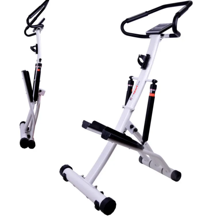 Stepper Bailar avec cadre robuste et amortisseurs hydrauliques pour training endurance - Roues de transport