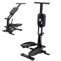 Stepper 3 en 1 compact pour renforcement musculaire entraînement fonctionnel - Structure pliable
