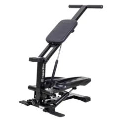 Stepper 3 en 1 compact pour renforcement musculaire entraînement fonctionnel - Structure pliable