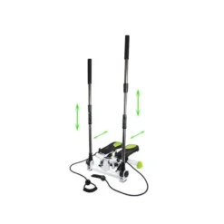 Stepper hydraulique avec poignées amovibles et extenseurs pour séance complète du haut et du bas du corps