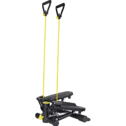 Stepper Legro compact avec bandes de résistances en caoutchouc pour remise en forme à la maison - Larges pédales antidérapantes