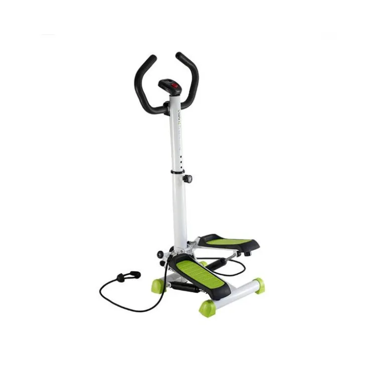 Stepper Twist avec guidon réglable et écran pour renforcement musculaire en home-gym