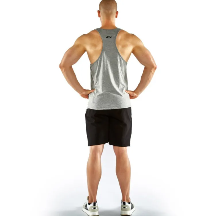 Stringer de sport ATX de couleur gris - Tissu agréable à porter et léger