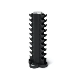 Support cylindrique pour 10 paires d'haltères de musculation - 1 à 10 kg