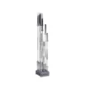 Support de rangement au sol pour barres de musculation olympiques 50 mm - Rangement vertical pour 9 Barres