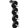 Support de rangement compact à fixation murale pour barres et poids de musculation - ATX