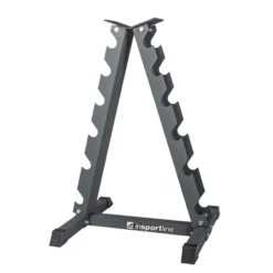 Support de rangement et stockage en acier robuste pour 6 paires d'haltères de musculation