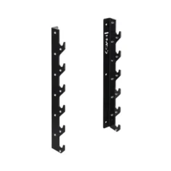 Support de rangement à fixation murale pour 6 barres de musculation - Rangement horizontal
