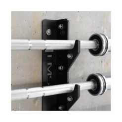 Support de rangement à fixation murale pour 6 barres de musculation - Rangement horizontal