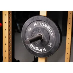 Support de rangement Kingsbox version Mighty pour disques de poids olympique avec pin-bolt