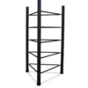Support de rangement pour 5 balance trainers avec structure métallique renforcée et pieds antidérapants