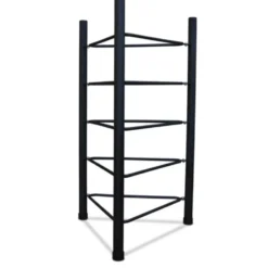 Support de rangement pour 5 balance trainers avec structure métallique renforcée et pieds antidérapants