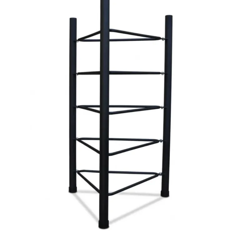 Support de rangement pour 5 balance trainers avec structure métallique renforcée et pieds antidérapants