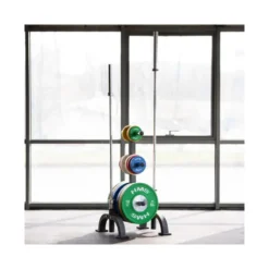 Support de rangement pour disques de poids et barres olympiques - 300 kg maximum