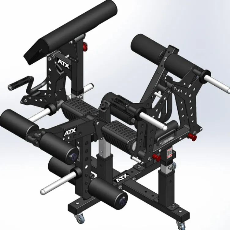 Support de rangement pour options ATX : Leg Curl / Pupitre à Biceps / Poste à triceps / Pec Fly / Poste à abdominaux