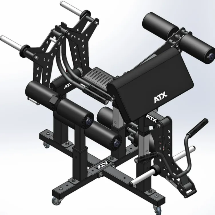 Support de rangement pour options ATX : Leg Curl / Pupitre à Biceps / Poste à triceps / Pec Fly / Poste à abdominaux