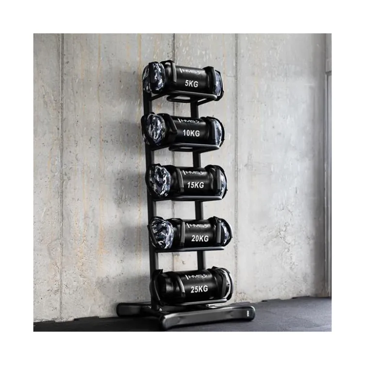 Support de rangement vertical pour sandbag x 5 avec capacité de charge 250 kg - Salles de sport