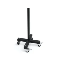 Support de rangement vertical mobile pratique pour stockage Bumpers Plates