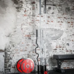 Support de rangement vertical pour 4 barres olympiques