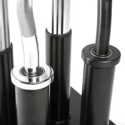 Support de rangement vertical pour 4 barres olympiques