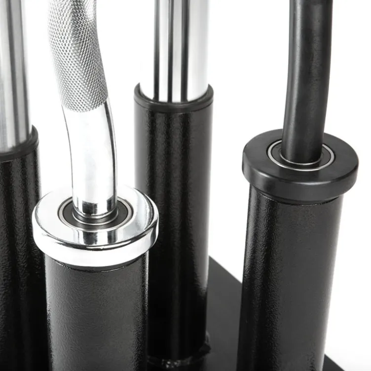 Support de rangement vertical pour 4 barres olympiques