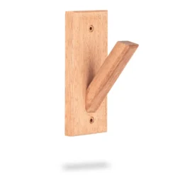 Support de sauna en bois avec crochet pour serviette et peignoir - Espace détente et remise en forme