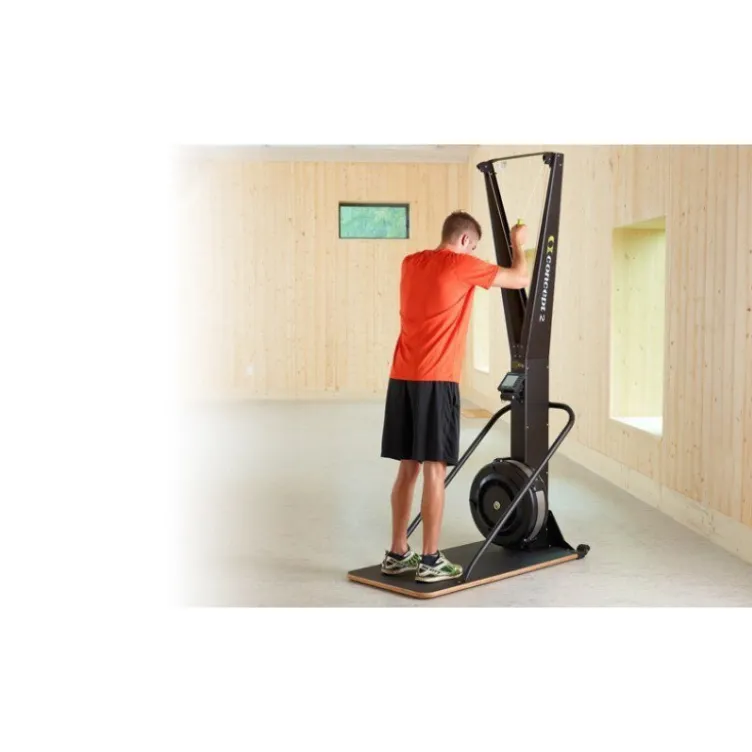 Support de sol pour Ski-trainer Concept 2 avec roues de déplacement