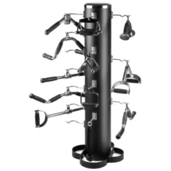 Support de stockage pour accessoires de musculation avec 15 crochets de suspension - Titanium Strength T-CASR