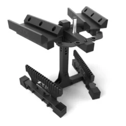 Support de stockage pour haltères Octa Dumbells ATX avec hauteur ajustable et 36 supports pour plaques de poids en acier