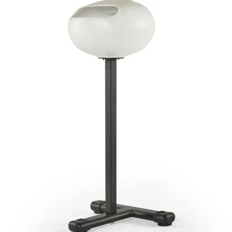 Support de stockage pour magnésie en forme de boule avec pieds en acier stable pour salle de sport
