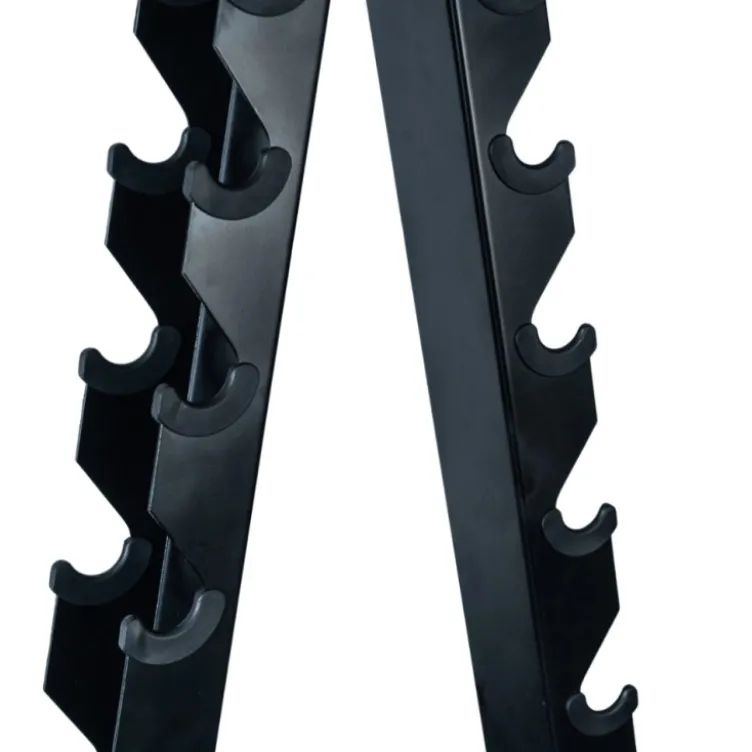Support de stockage vertical pour 10 paires d'haltères max 350 kg - Rack de rangement professionnel pour haltères