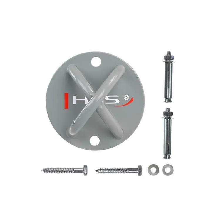 Support en acier pour mur et plafond pour sangles et TRX