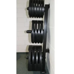 Support pour disques de poids standards 30 mm à fixation murale
