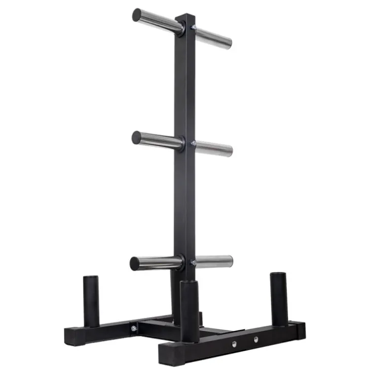 Support pour disques et barres de musculation 50 mm - Rack de rangement olympique Max 350 kg pour salle de sport et home gym