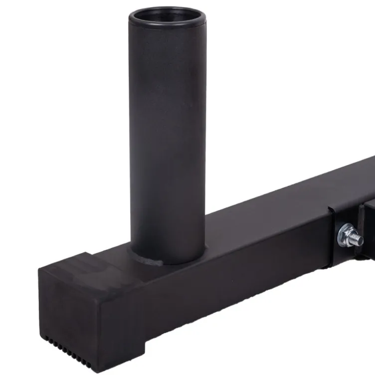 Support pour disques et barres de musculation 50 mm - Rack de rangement olympique Max 350 kg pour salle de sport et home gym