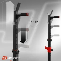 Support pour haltères multiréglable à capacité de charge 250kg