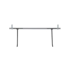 Support pour tapis d'exercice à fixation murale pour homegym et salle de sport professionnelle - Capacité de 25 kg