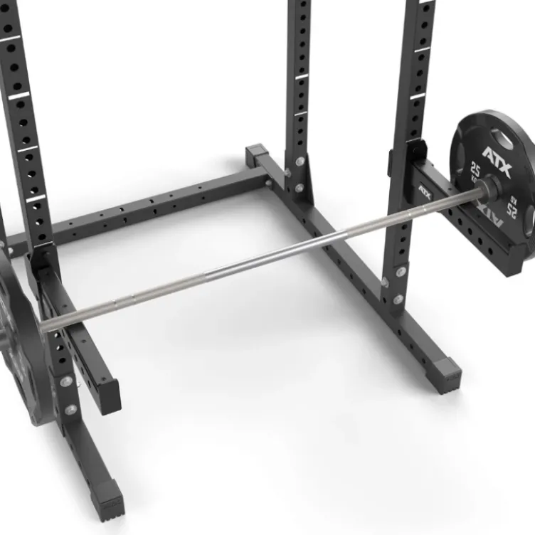Support repose-barre ATX avec revêtement caoutchouté pour rack et cage à squat série 600
