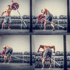 Support rowing T-Bar olympique pour cages de crossfit et racks à squat - ATX Universal Core trainer