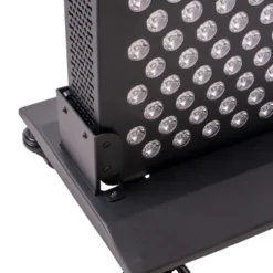 Support sur roulettes pivotantes à 360° pour le transport de panneaux de luminothérapie