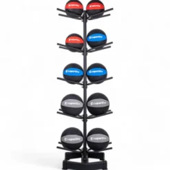 Support vertical pour médecine ball x10 - Capacité de charge 100 kg