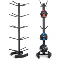 Support vertical pour médecine ball x10 - Capacité de charge 100 kg