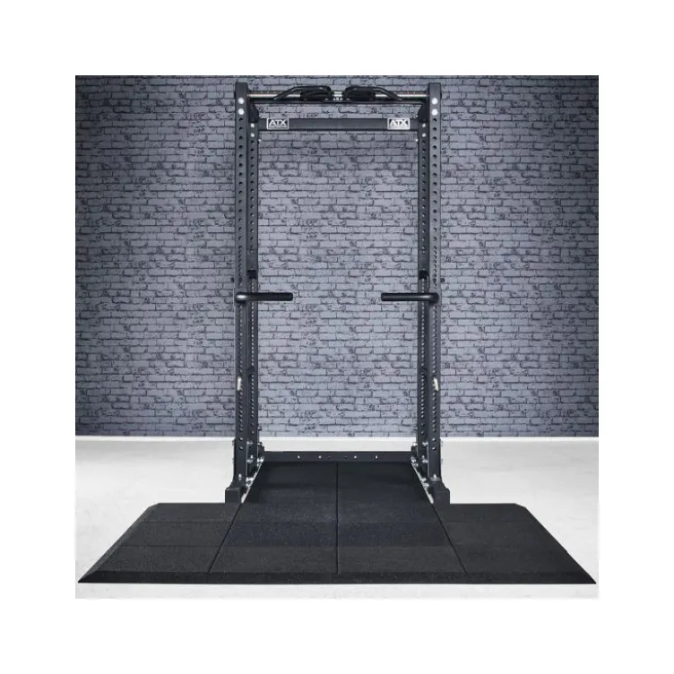 Surface de protection en caoutchouc 30 mm d'épaisseur pour power rack et pratique du soulevé de terre