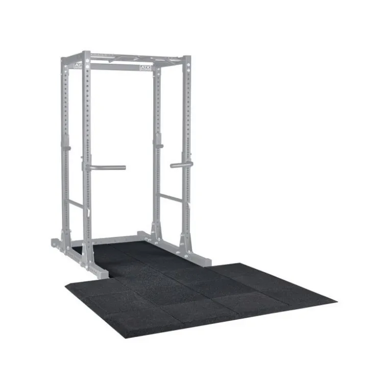 Surface de protection en caoutchouc 30 mm d'épaisseur pour power rack et pratique du soulevé de terre