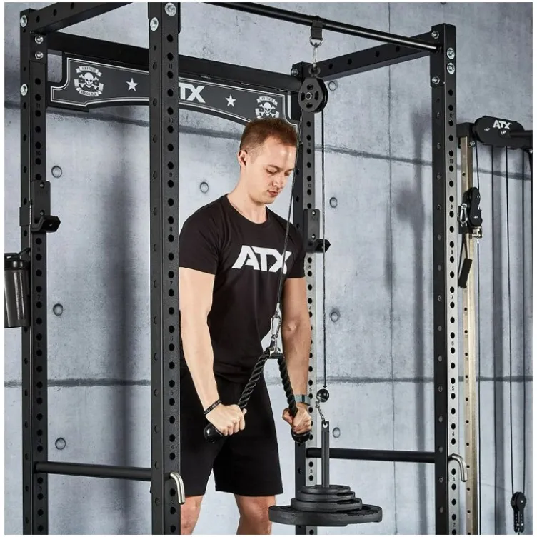Système de Poulie à fixation rapide pour entraînement du dos et des triceps en Home gym - ATX Câble Pulley