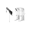 Système de tirage universel pour racks à charge guidée - Système de poulie suspendue à capacité de charge 120 kg